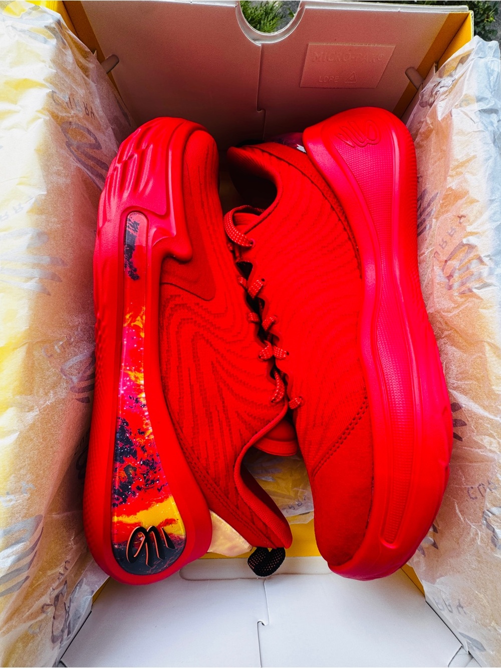 Under Armour Curry 12 Spark Red Flow Men’s Size 10 BNIB 3028497-600 Deadstock